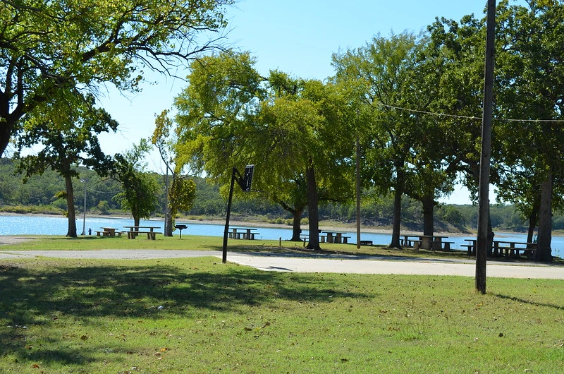 Lake Texoma on the Oklahoma-Texas border
